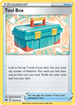 Tool Box #168 — Pokemon Lost Origin