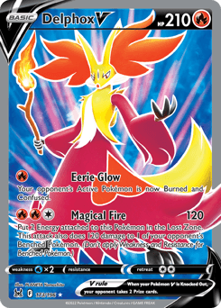 Delphox V #173 — Pokemon Lost Origin