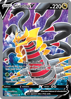 Giratina V #185 — Pokemon Lost Origin