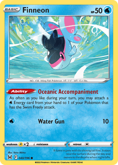 Finneon #40 — Pokemon Lost Origin