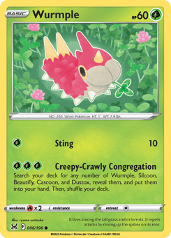 Wurmple #6 — Pokemon Lost Origin