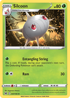 Silcoon #7 — Pokemon Lost Origin