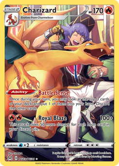 Charizard #TG03 — Pokemon Lost Origin