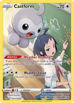 Castform #TG11 — Pokemon Lost Origin