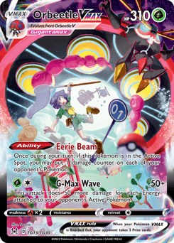 Orbeetle VMAX #TG13 — Pokemon Lost Origin