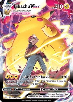 Pikachu VMAX #TG17 — Pokemon Lost Origin