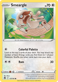Smeargle #137 — Pokemon Silver Tempest