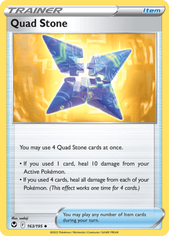 Quad Stone #163 — Pokemon Silver Tempest