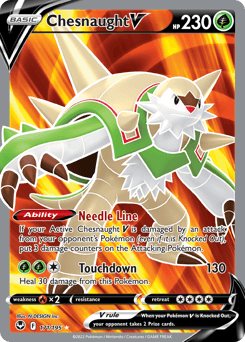 Chesnaught V #171 — Pokemon Silver Tempest