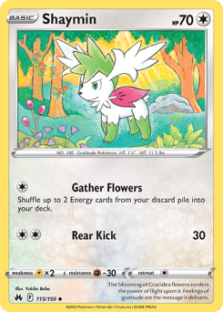 Shaymin #115 — Pokemon Crown Zenith