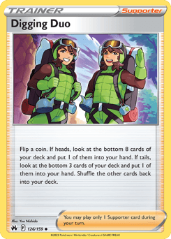 Digging Duo #126 — Pokemon Crown Zenith