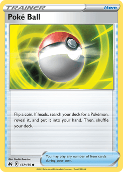 Poke Ball #137 — Pokemon Crown Zenith