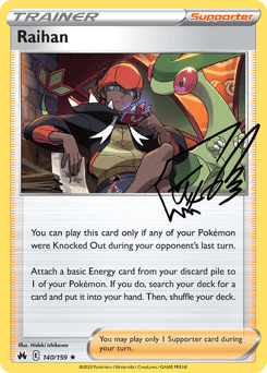 Raihan #140 — Pokemon Crown Zenith