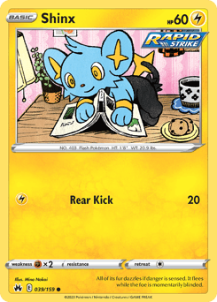 Shinx #39 — Pokemon Crown Zenith
