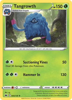 Tangrowth #5 — Pokemon Crown Zenith