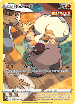 Rockruff #TG07 — Pokemon Silver Tempest