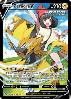 Zeraora V #TG16 — Pokemon Silver Tempest