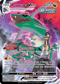 Rayquaza VMAX #TG20 — Pokemon Silver Tempest