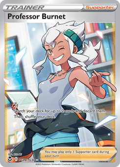 Professor Burnet #TG26 — Pokemon Silver Tempest