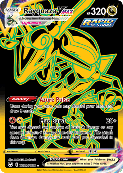 Rayquaza VMAX #TG29 — Pokemon Silver Tempest