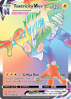 Toxtricity VMAX #196 — Pokemon Rebel Clash