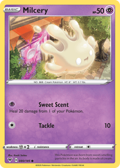 Milcery #80 — Pokemon Vivid Voltage