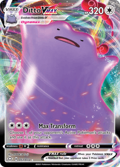 Ditto VMAX #51 — Pokemon Shining Fates