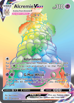 Alcremie VMAX #73 — Pokemon Shining Fates