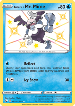 Galarian Mr. Mime #SV020 — Pokemon Shining Fates