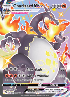 Charizard VMAX #SV107 — Pokemon Shining Fates