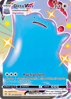 Ditto VMAX #SV119 — Pokemon Shining Fates