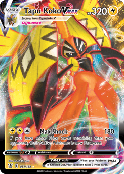 Tapu Koko VMAX #51 — Pokemon Battle Styles