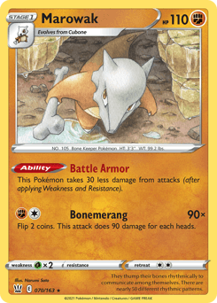 Marowak #70 — Pokemon Battle Styles