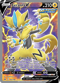 Zeraora V #165 — Pokemon Chilling Reign