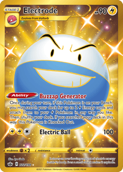 Electrode #222 — Pokemon Chilling Reign