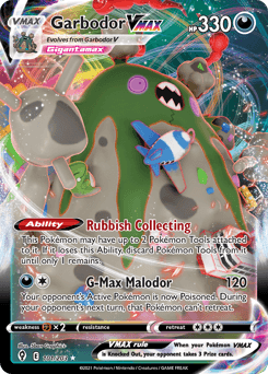 Garbodor VMAX #101 — Pokemon Evolving Skies