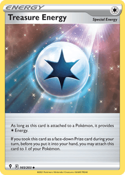 Treasure Energy #165 — Pokemon Evolving Skies