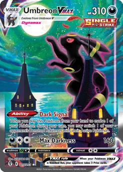 Umbreon VMAX #215 — Pokemon Evolving Skies