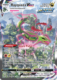 Rayquaza VMAX #218 — Pokemon Evolving Skies