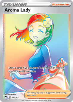 Aroma Lady #221 — Pokemon Evolving Skies