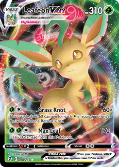 Leafeon VMAX #8 — Pokemon Evolving Skies