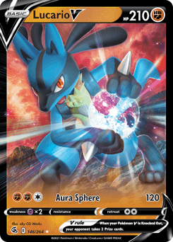 Lucario V #146 — Pokemon Fusion Strike