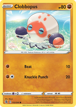 Clobbopus #152 — Pokemon Fusion Strike