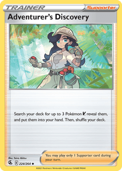 Adventurer's Discovery #224 — Pokemon Fusion Strike