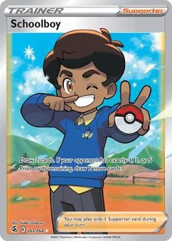 Schoolboy #261 — Pokemon Fusion Strike