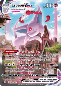 Espeon VMAX #270 — Pokemon Fusion Strike