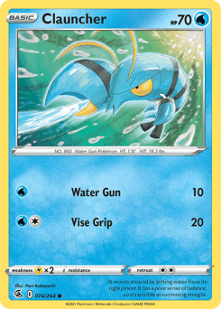 Clauncher #74 — Pokemon Fusion Strike
