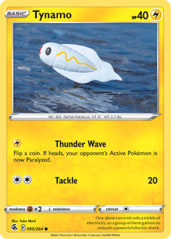 Tynamo #95 — Pokemon Fusion Strike
