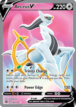 Arceus V #165 — Pokemon Brilliant Stars