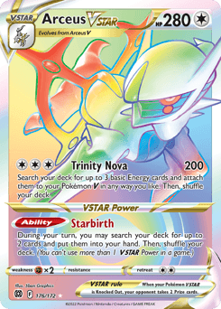 Arceus VSTAR #176 — Pokemon Brilliant Stars